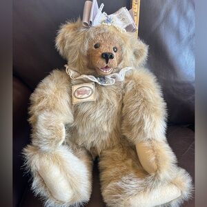 KATIE #19021 Collectible Kimbearly’s Originals 19” Plush Bear